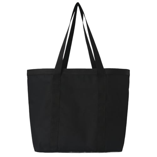 Strandtaschen für Damen – Strandtasche | Schwimmtasche mit großer Kapazität | Handtasche aus Netzgewebe aus Polyester | tragbare Schwimmschecke für Pool Picknick, Schwarz , Se référer au descriptif von Générique