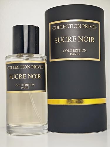 Sucre Noir – Eau de Parfum Damen – Süßer Duft mit Karamell & Praline – Collection Privée Gold Edition – 50ml von Générique