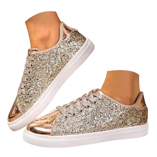 Tennis, Damen, bequem, orthopädisch, Damen, Sneaker, Damen, leicht, atmungsaktiv, orthopädisch, rutschfest, Outdoor, Indoor, Tennisschuhe, Turnschuhe, Gold A., 42 EU Tennis, Damen, bequem, orthopädisch, Damen, Sneaker, Damen, leicht, atmungsaktiv, orthopädisch, rutschfest, Outdoor, Indoor, Tennisschuhe, Turnschuhe, Gold A., 42 EU von Générique