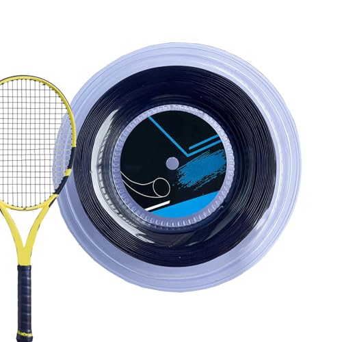 Tennisschläger-Racket – Absorbierende Stoßdämpfer | Tennis-Kettenlinien | 200 m hohe Widerstandsfähigkeit Absorbierend für Ballspiele Tennis Racquet String für den Com, Se référer au descriptif von Générique