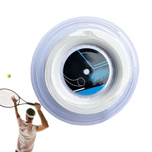 Tennisschläger-Racket – Absorbierende Stoßdämpfer | Tennis-Kettenlinien | 200 m hohe Widerstandsfähigkeit Absorbierend für Ballspiele Tennis Racquet String für den Com, Se référer au descriptif von Générique