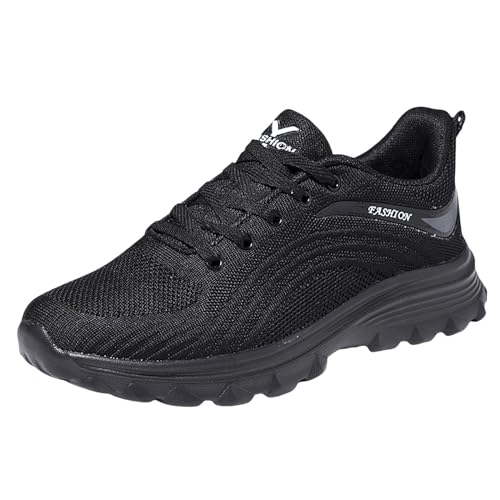 Tennisschuhe für Damen, bequem, orthopädisch, Damen, Sneaker, Damen, bequem, Laufen, Orthopädische Schuhe, Fitness, Fitnessstudio, Jogging, Outdoor, Indoor, leichte Tennisschuhe, E le Noir, 44 EU Tennisschuhe für Damen, bequem, orthopädisch, Damen, Sneaker, Damen, bequem, Laufen, Orthopädische Schuhe, Fitness, Fitnessstudio, Jogging, Outdoor, Indoor, leichte Tennisschuhe, E le Noir, 44 EU von Générique