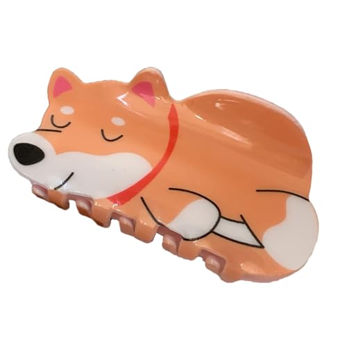 Tierhaarkrallenclips – Haarspangen für Mädchen | Haar-Accessoires in Tierform aus Acryl | Starke Hold-Haarclips für Gesichtswäsche, Schminken von Générique