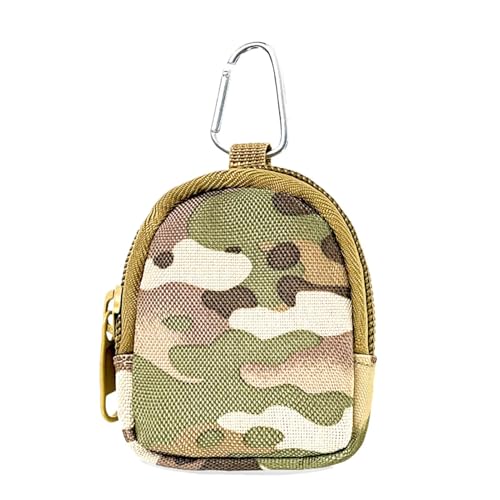 Tiny Pouch Backpack, Münzfach, kompakter Reißverschluss, Geldbörse, tragbarer Schlüsselhalter, 5,9 x 7,6 x 1,98 cm, unverzichtbarer Organizer für das tägliche Leben, Umgang und Reisen, Tiny Pouch Backpack, Münzfach, kompakter Reißverschluss, Geldbörse, tragbarer Schlüsselhalter, 5,9 x 7,6 x 1,98 cm, unverzichtbarer Organizer für das tägliche Leben, Umgang und Reisen, von Générique