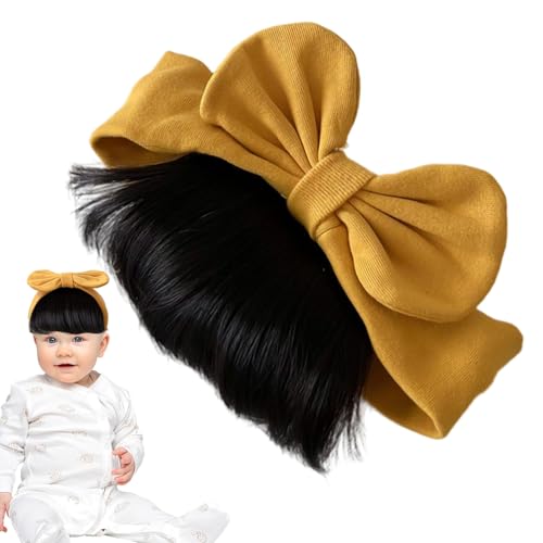 Toddler Girls Wigs, Bowknot Bangs Hairbands, Everyday Hairpiece, Fashionable Hair Accessories, Photography Gathering Home Travel, Hair Circumference 40-45 cm Toddler Girls Wigs, Bowknot Bangs Hairbands, Everyday Hairpiece, Fashionable Hair Accessories, Photography Gathering Home Travel, Hair Circumference 40-45 cm von Générique