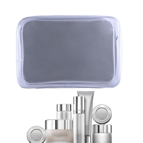 Transparente Kosmetiktasche, wasserdicht, staubdicht, Kosmetiktasche, große Kapazität, Reise-Geldbörse, Reisetasche, XL, Se référer au descriptif, Siehe Beschreibung von Générique
