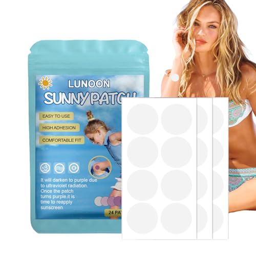 UV-Detektionsaufkleber – Reaktive Farben der Sonnenexpositionspatches | Intelligente UV-Aufkleber Hautsicherheit, transparente Solarblöcke Indikatoren für von Générique