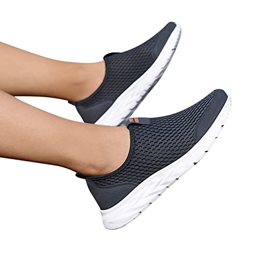 Wanderschuhe für Damen, orthopädisch, ohne Schnürsenkel, freihändig, weich, atmungsaktiv, bequem, Outdoor, für Spaziergänge, Sport, Outdoor, optimaler Komfort, Füße neueste Technologie 2025 von Générique