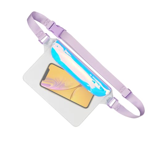 Wasserdichte Hüftgürtel für Damen – Sporttasche an der Taille | Transparente Tasche mit verstellbarem Gurt für Wasseraktivitäten Wandern Reisen Outdoor von Générique
