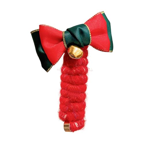 Weihnachten Stirnband - Weihnachten Haarklammern | Scrunchies Elastic Festival in | Weihnachten Haarspange Haargummi | Holiday No Damage Coil Hair Ties | TV Garn Haargummi von Générique