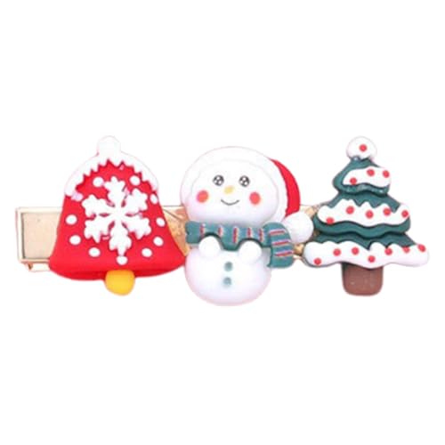 Weihnachts-Haarspangen für Mädchen – niedliche Haarspangen im Weihnachtsstil, Weihnachtsmann-Haarspangen, Haarnadeln, Weihnachtsgeschenke, Weihnachtszubehör. von Générique