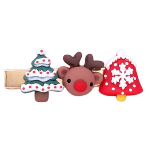 Weihnachts-Haarspangen für Mädchen – niedliche Haarspangen im Weihnachtsstil, Weihnachtsmann-Haarspangen, Haarnadeln, Weihnachtsgeschenke, Weihnachtszubehör. von Générique