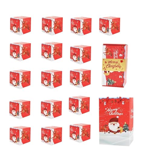 Weihnachtsboxen – Pop-Up Boxen Silber Weihnachten | Faltbare Pop-Up Boxen, Weihnachts-Springboxen, Festliche Explosive Pop-Up-Box für Weihnachts- und Urlaubszubehör von Générique