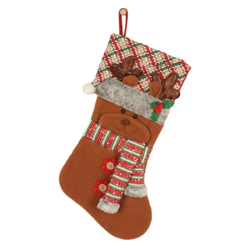 Weihnachtsgeschenktüten – Weihnachtstaschen für Geschenke | Weihnachtsstrumpf-Geschenktüte | Weihnachtsstrumpf mit großer Kapazität | Geschenktasche, Urlaubsdekorationen, Partyzubehör für Kamine und von Générique