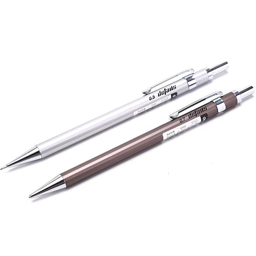 0,7 mm Eisenpresse Automatische Stifte Für Studenten Schreiben Zeichnung Büro Schulbedarf Metall Druckbleistift Schreibwaren von Generisch