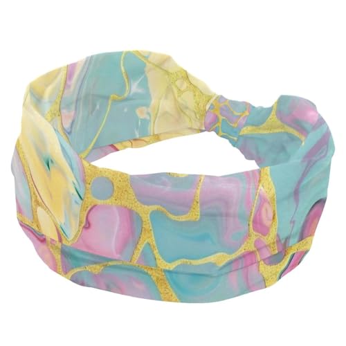 1 Packung breite Stirnbänder für Damen, elastisches Stirnband, Batikfärbung, Kunst-Stirnbänder, Damen-Haarband, Turban, Workout, weiches Schweiß-Haarband, Zubehör 1 Packung breite Stirnbänder für Damen, elastisches Stirnband, Batikfärbung, Kunst-Stirnbänder, Damen-Haarband, Turban, Workout, weiches Schweiß-Haarband, Zubehör von Generisch