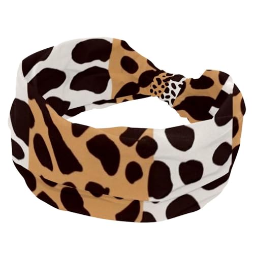 1 Packung breite Stirnbänder für Damen, elastisches Stirnband, Kunst-Leopardenmuster, 1096 Stirnbänder für Damen, Haarband, Turban, Workout, weiches Schweiß-Haarband, Zubehör 1 Packung breite Stirnbänder für Damen, elastisches Stirnband, Kunst-Leopardenmuster, 1096 Stirnbänder für Damen, Haarband, Turban, Workout, weiches Schweiß-Haarband, Zubehör von Generisch