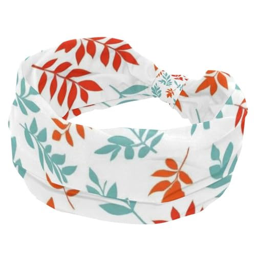 1 Packung breite Stirnbänder für Damen, elastisches Stirnband, farbige Blätter, 145 Stirnbänder, Damen-Haarband, Turban, Workout, weiches Schweiß-Haarband, Zubehör 1 Packung breite Stirnbänder für Damen, elastisches Stirnband, farbige Blätter, 145 Stirnbänder, Damen-Haarband, Turban, Workout, weiches Schweiß-Haarband, Zubehör von Generisch