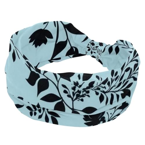 1 Packung breite Stirnbänder für Damen, elastisches Stirnband, farbige Blätter, Stirnbänder für Damen, Haarband, Turban, Workout, weiches Schweiß-Haarband, Zubehör 1 Packung breite Stirnbänder für Damen, elastisches Stirnband, farbige Blätter, Stirnbänder für Damen, Haarband, Turban, Workout, weiches Schweiß-Haarband, Zubehör von Generisch