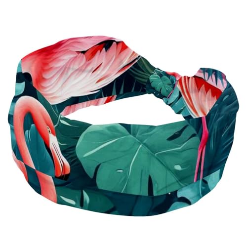1 Packung breite Stirnbänder für Damen, elastisches Stirnband, rosa Kunst, Flamingo-523, Stirnbänder, Damen-Haarband, Turban, Workout, weiches Schweiß-Haarband, Zubehör 1 Packung breite Stirnbänder für Damen, elastisches Stirnband, rosa Kunst, Flamingo-523, Stirnbänder, Damen-Haarband, Turban, Workout, weiches Schweiß-Haarband, Zubehör von Generisch