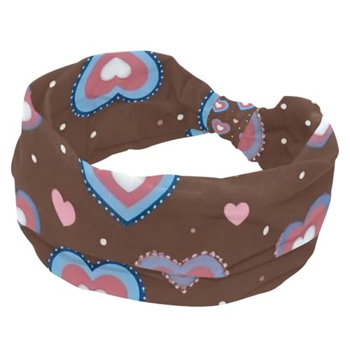 1 Packung breite Stirnbänder für Frauen, elastisches Stirnband, Art Love-1789, Stirnbänder, Damen-Haarband, Turban, Workout, weiches Schweiß-Haarband, Zubehör 1 Packung breite Stirnbänder für Frauen, elastisches Stirnband, Art Love-1789, Stirnbänder, Damen-Haarband, Turban, Workout, weiches Schweiß-Haarband, Zubehör von Generisch