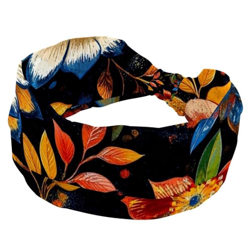 1 Packung breite Stirnbänder für Frauen, elastisches Stirnband, Boho-Blumen-28 Stirnbänder, Damen-Haarband, Turban, Workout, weiches Schweiß-Haarband, Zubehör 1 Packung breite Stirnbänder für Frauen, elastisches Stirnband, Boho-Blumen-28 Stirnbänder, Damen-Haarband, Turban, Workout, weiches Schweiß-Haarband, Zubehör von Generisch