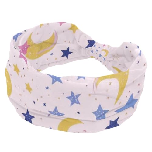 1 Packung breite Stirnbänder für Frauen, elastisches Stirnband, künstlerische Sterne, Stirnbänder, Damen-Haarband, Turban, Workout, weiches Schweiß-Haarband, Zubehör 1 Packung breite Stirnbänder für Frauen, elastisches Stirnband, künstlerische Sterne, Stirnbänder, Damen-Haarband, Turban, Workout, weiches Schweiß-Haarband, Zubehör von Generisch