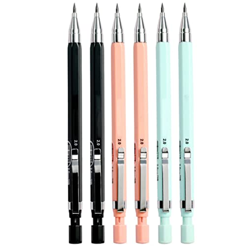 1 Stück 2,0 mm 2B Treibstifte Candy Color Druckbleistift Zeichnung Schreiben für Kinder Mädchen Geschenk Schulbedarf Studenten Schreibwaren von Generisch