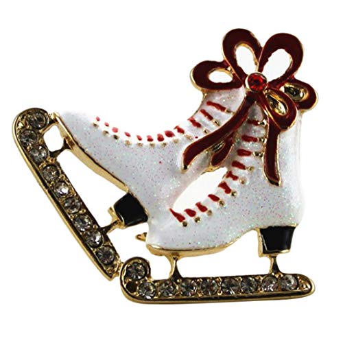 1 x Brosche für Damen, niedliche Stiefel, Hochzeit, Brautschmuck, Brosche, Schal, Clip, Tasche, Ornament, bequem und praktisch von Generisch