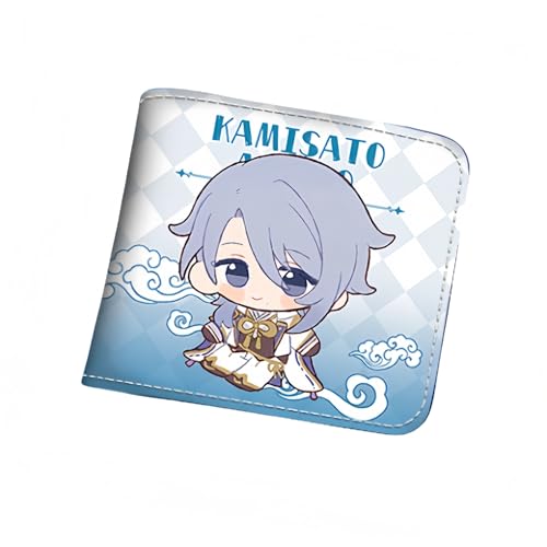 1 x Q-Version, Geldbörse, Game-Peripherieleder, bedruckt, kurz, PU, Stil 19, Einheitsgröße, Niedlich von Generisch