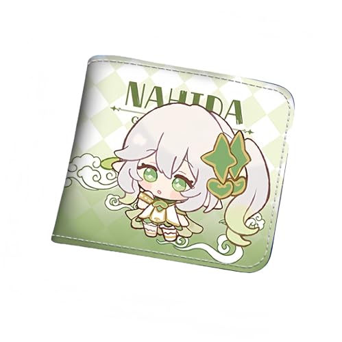 1 x Q-Version, Geldbörse, Game-Peripherieleder, bedruckt, kurz, PU, Stil 3, Einheitsgröße, Niedlich von Generisch