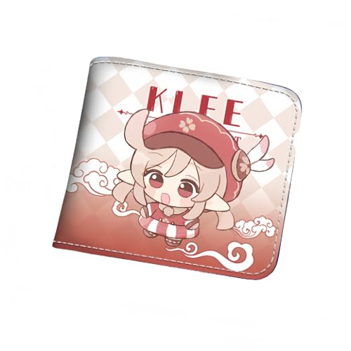 1 x Q-Version, Geldbörse, Game-Peripherieleder, bedruckt, kurz, PU, Stil 6, Einheitsgröße, Niedlich von Generisch