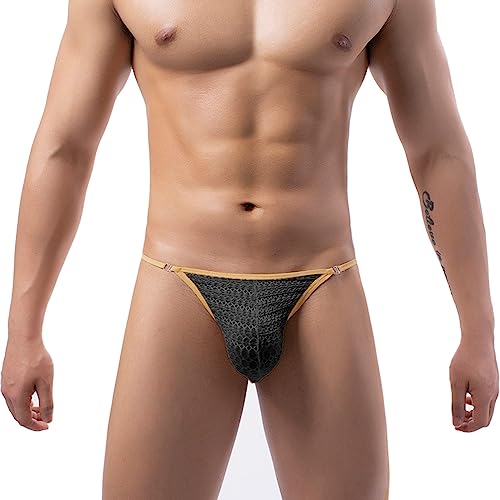 100 Percent Cotton Underwear Herren multifunktions unterwäsche Herren XXXL Slips Herren schwarz mikrofaser c String Herren Strings & Tangas für Herren XXL stringbody Langarm männer von Generisch