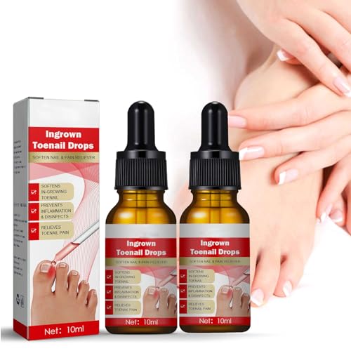 2/3PCS Toenailplus Anti Paronychia Relief Oil Ingrown Toenail Drops Correction Treatment Oil,30ml Eingewachsene Zehennägel - Nagelhautpflege Öle für eingewachsene Zehennägel (2PCS) von Generisch