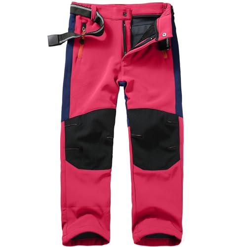 2-In-1 Zip Off Hose Kinder Wanderhose Für Jungen Mädchen Atmungsaktiv Skihose Winddichte Trekkinghose Gerades Bein Schneehose Winter Outdoorhose Wasserdicht Softshellhose Rot S 2-In-1 Zip Off Hose Kinder Wanderhose Für Jungen Mädchen Atmungsaktiv Skihose Winddichte Trekkinghose Gerades Bein Schneehose Winter Outdoorhose Wasserdicht Softshellhose Rot S von Generisch