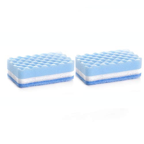 2 Stücke Welligkeit Scheuerschwämme Doppelseitige Schrubbschwämme Topfreiniger Geruchsneutral Dish Scrubber Pinsel Ideal Für Non Stick Pfannen Töpfe Kochgeschirr Haltbaren Service 2 Stücke Welligkeit Scheuerschwämme Doppelseitige Schrubbschwämme Topfreiniger Geruchsneutral Dish Scrubber Pinsel Ideal Für Non Stick Pfannen Töpfe Kochgeschirr Haltbaren Service von Generisch