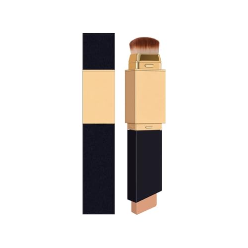 2-in-1 Feuchtigkeitsspendender Make-up-Stick: Full Coverage Foundation Stick Hohe Deckkraft & Leichtigkeit mit Pinsel für einfache Anwendung & perfekten Teint von Generisch