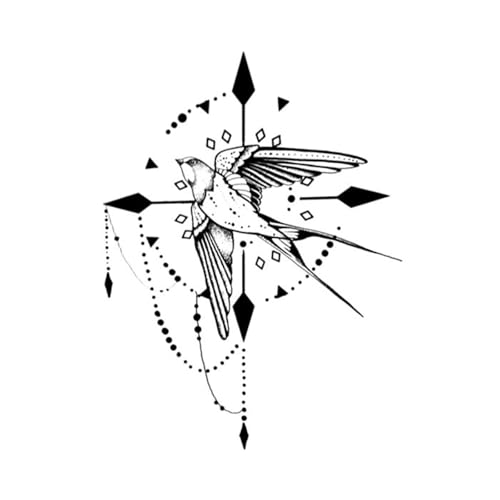 2 stücke Schwalbe Kreuz Temporäre Tattoo Aufkleber Blume Arm Wasserdicht Langlebige Männer Und Frauen Gefälschte Tattoos 2 stücke Schwalbe Kreuz Temporäre Tattoo Aufkleber Blume Arm Wasserdicht Langlebige Männer Und Frauen Gefälschte Tattoos von Generisch