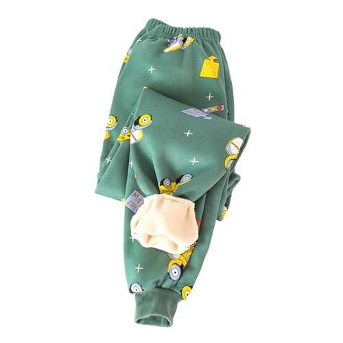 2024 Kinder Thermohose Gefütterte Winterhose Jogginghose thermoleggings Elastische Taille Thermo Hose Leggings Sporthose Kuschel Warme Winter Bequem Softshell Hosen für Jungen und Mädchen 1-9 Jahre von Generisch