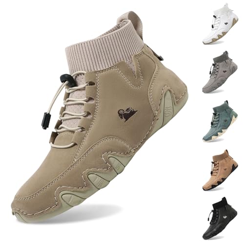 2025 Alpaca Barfuss Schuhe Herren Damen Unsex Ergonomischer Wasserdichter Schmerzlindernder Leder-Barfußschuh Wanderschuhe Outdoor Atmungsaktive Sommerschuhe Freizeitschuhe 2025 Alpaca Barfuss Schuhe Herren Damen Unsex Ergonomischer Wasserdichter Schmerzlindernder Leder-Barfußschuh Wanderschuhe Outdoor Atmungsaktive Sommerschuhe Freizeitschuhe von Generisch