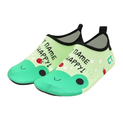 2025 Badeschuhe Kinder Wasserschuhe Kleinkind Schwimmschuhe Barfußschuhe Jungen Mädchen Unisex Aquaschuhe Baby Strandschuhe rutschfeste Sportschuhe Strandsandalen von Generisch