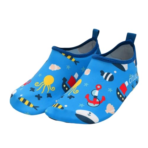 2025 Badeschuhe Kinder Wasserschuhe Kleinkind Schwimmschuhe Barfußschuhe Jungen Mädchen Unisex Aquaschuhe Baby Strandschuhe rutschfeste Sportschuhe Strandsandalen von Generisch