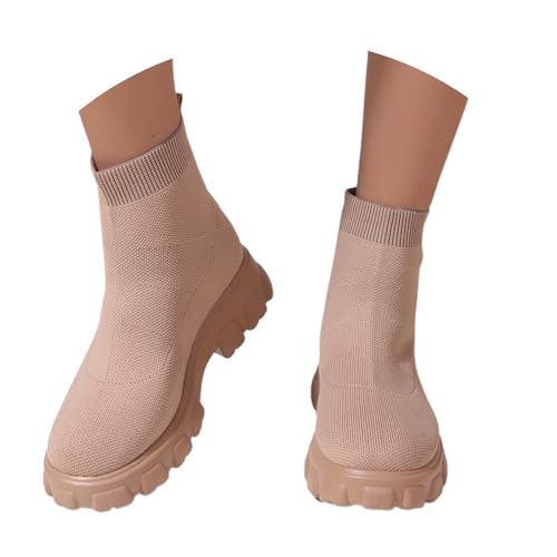 2025 Damenstiefel, mittelhoch, modisch, klobig, niedriger Absatz, Schlupfstiefel, für Freizeitkleidung, Reise-Outfits und Outdoor-Aktivitäten, Fußgewölbeunterstützung, Schuheinsatz für Herren, khaki 2025 Damenstiefel, mittelhoch, modisch, klobig, niedriger Absatz, Schlupfstiefel, für Freizeitkleidung, Reise-Outfits und Outdoor-Aktivitäten, Fußgewölbeunterstützung, Schuheinsatz für Herren, khaki von Generisch