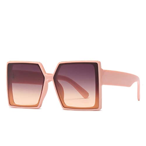 2025 Designer Big Box Herren und Frau Netz Rot Outdoor Sonnenbrille Urlaub Street Shooting Live Dekorative Brille (Farbe: C, Größe: Medium), D, Einheitsgröße von Generisch