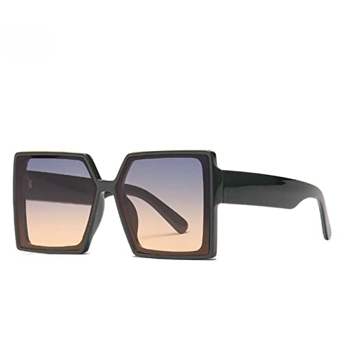 2025 Designer Big Box Herren und Frau Netz Rot Outdoor Sonnenbrille Urlaub Street Shooting Live Dekorative Brille (Farbe: C, Größe: Medium), a, Einheitsgröße von Generisch