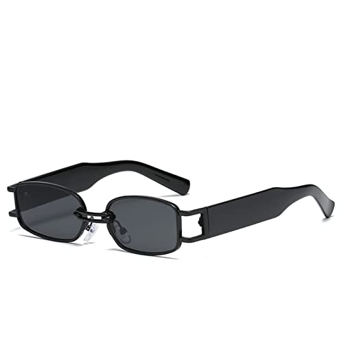 2025 Designer-Metall-Sonnenbrille für Herren und Damen, mit kleinem Rahmen, Outdoor-Urlaubsbrille (Farbe: A, Größe: Medium), C, Einheitsgröße von Generisch