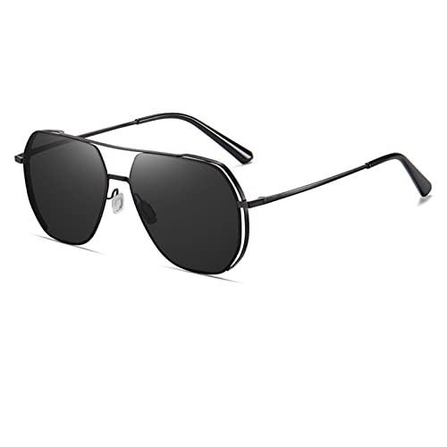 2025 Designer-Sonnenbrille für Herren und Damen, polarisiert, Sonnenschutz, Strand-Sonnenbrille (Farbe: A, Größe: Medium) von Generisch