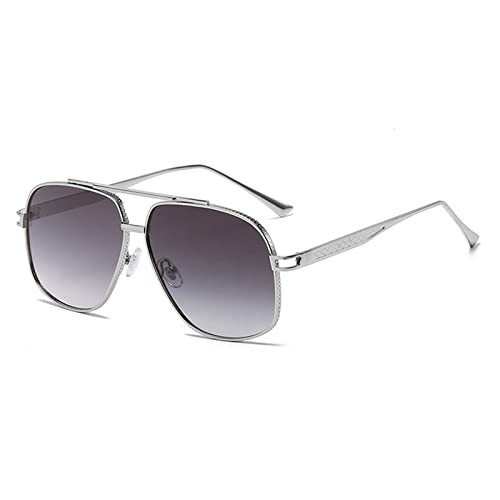 2025 Designer-Sonnenbrille mit großem Rahmen, für Herren und Damen, für den Außenbereich, Urlaub, Dekoration, Sonnenbrille (Farbe: A, Größe: 1) von Generisch