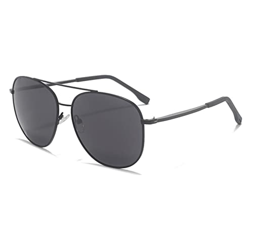 2025 Designer-Sonnenbrille mit großem Rahmen, polarisiert, für Herren und Damen, Outdoor, Urlaub, Fahrbrille (Farbe: A, Größe: Medium) von Generisch