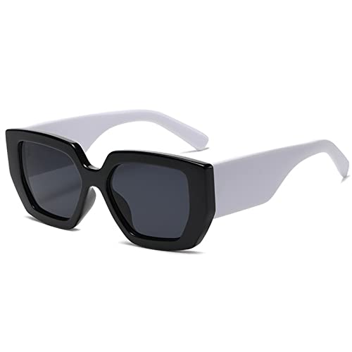 2025 Designer-Sonnenbrille mit großem Rahmen für Männer und Frauen (Farbe: F, Größe: 1) von Generisch